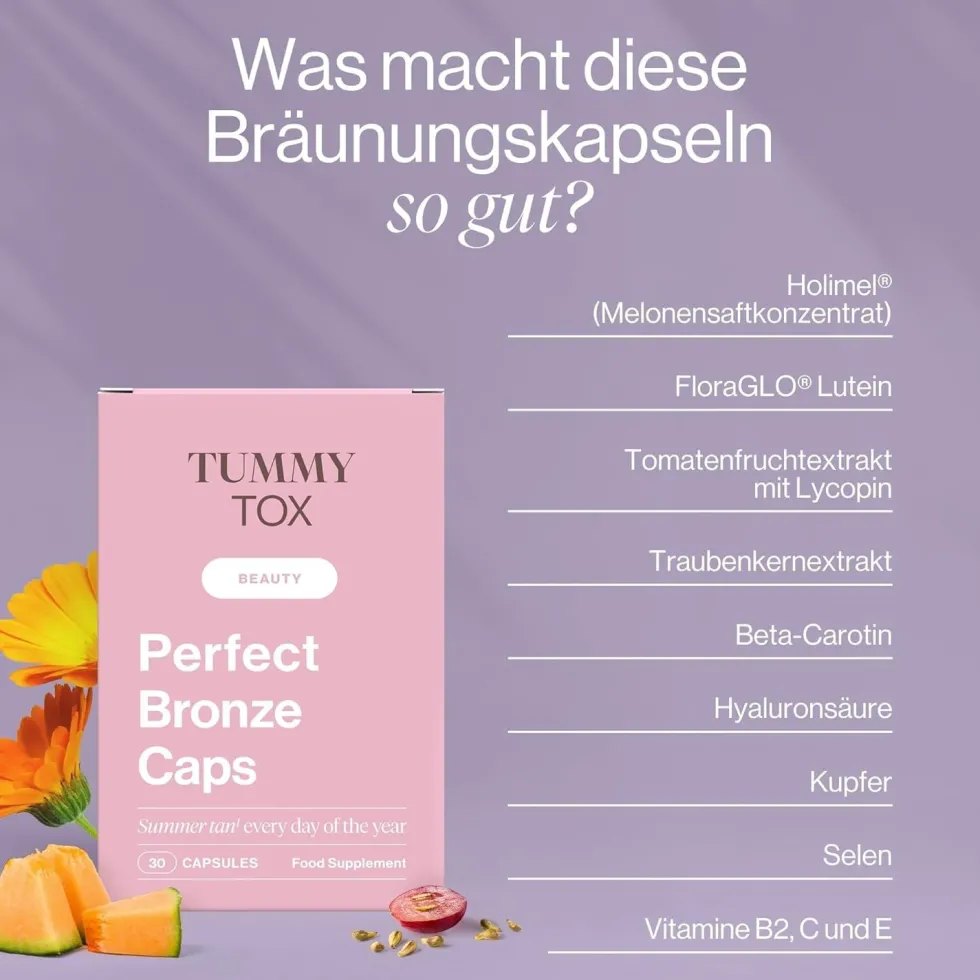 Tummy Tox Perfect Bronze Caps