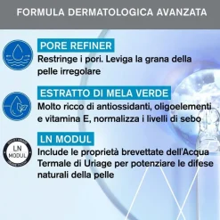 URIAGE Acqua micellare termale pelle mista, grassa, acneica, viso, deterge, strucca e purifica
