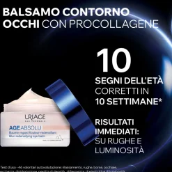 URIAGE AGE ABSOLU Balsamo occhi perfezionatore ridensificante, contorno occhi e palpebra - Risparmia il 10% con il codice: AGE10