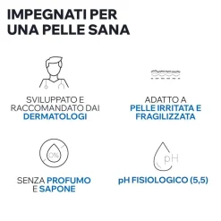 URIAGE BARIEDERM-CICA Gel Detergente, pelle irritata, viso e corpo,per tutta la famiglia