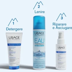 URIAGE BARIEDERM-CICA Gel Detergente, pelle irritata, viso e corpo,per tutta la famiglia