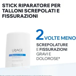 URIAGE BARIEDERM-CICA Stick riparatore, fissurazioni diffuse, screpolature piedi, talloni