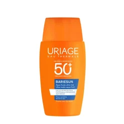 Uriage Bariésun Aqua Fluid Ultra Mat SPF50+ Crema Viso Solare Effetto Opacizzante