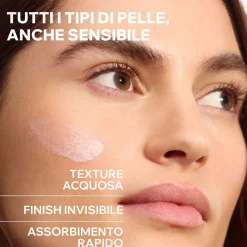 Uriage Bariésun Aqua Fluid Ultra Mat SPF50+ Crema Viso Solare Effetto Opacizzante