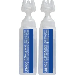 URIAGE BEBE 1° Siero fisiologico naturale sterile, detergente naso e occhi neonati, bambini