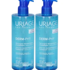 URIAGE DERM-PHY Gel Doccia Dermatologico lenitivo e protettivo senza sapone, pelle sensibile