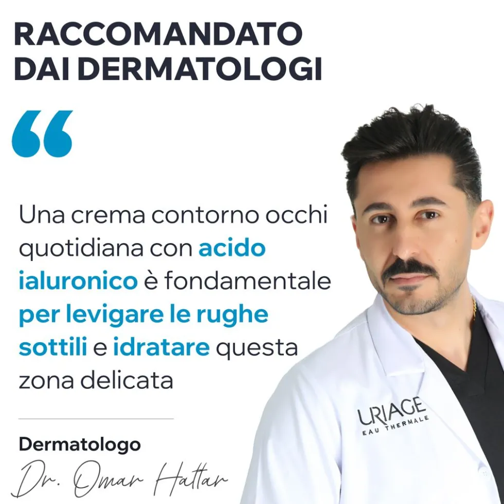 URIAGE Eau Thermale Contorno occhi idratante, decongestionante, borse, occhiaie, rughe sottili