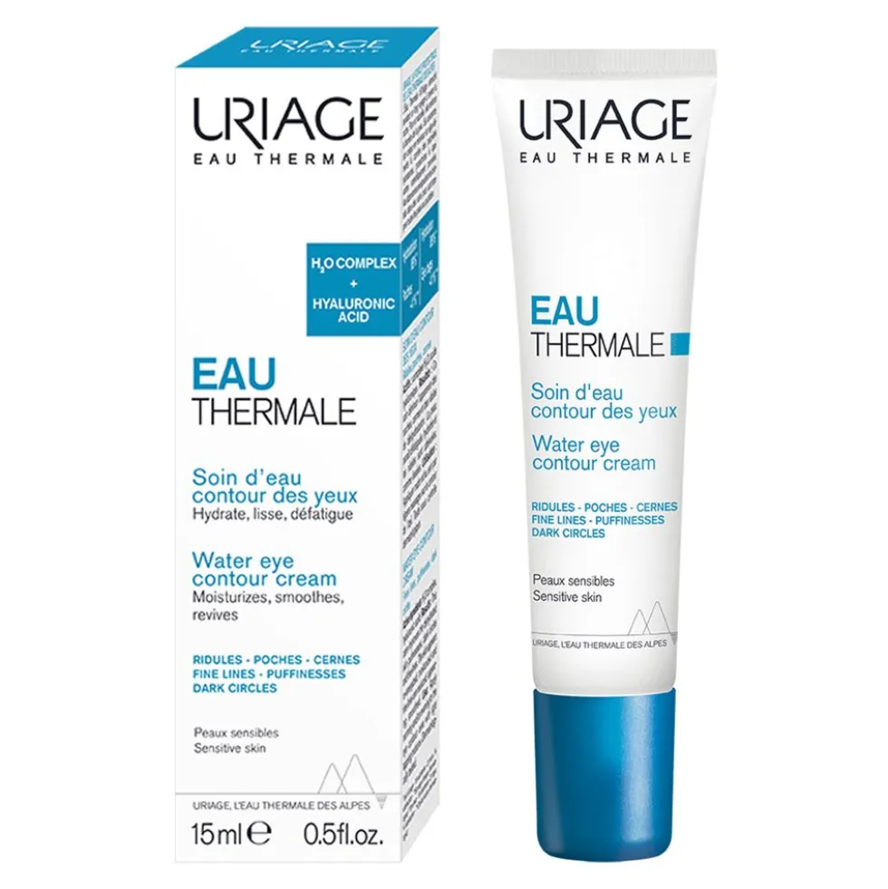 URIAGE Eau Thermale Contorno occhi idratante, decongestionante, borse, occhiaie, rughe sottili