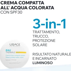 URIAGE Eau Thermale - Crema Compatta Colorata All'Acqua Spf30