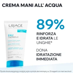 URIAGE Eau Thermale Crema mani idratante e protettiva, mani secche e sensibili