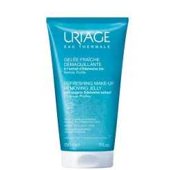 URIAGE Gel detergente struccante fresco viso, pelle sensibile normale o secca