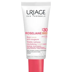 URIAGE ROSELIANE Crema colorata antirossori lenitiva SPF30 pelle sensibile, couperose, rosacea