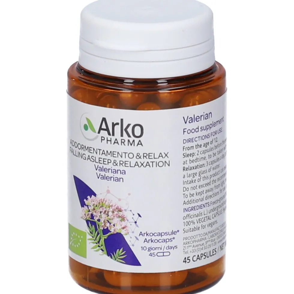 Valeriana Relax e Sonno Capsule