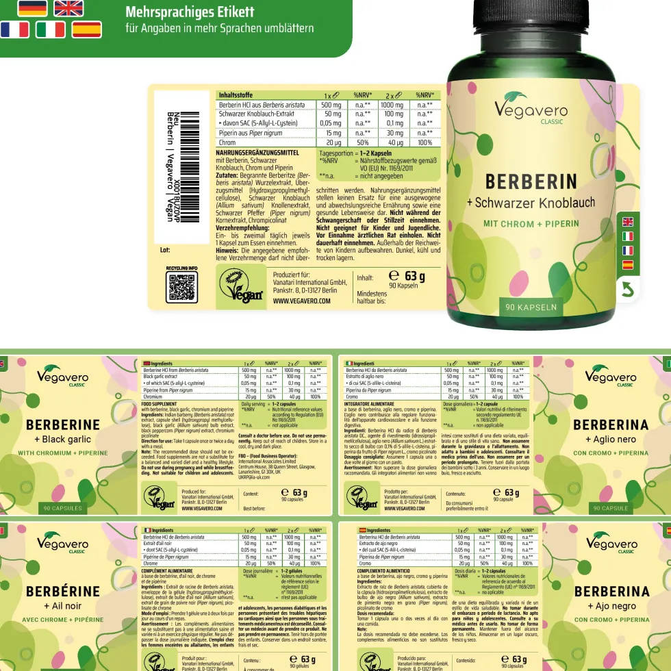 VEGAVERO Berberina Plus
