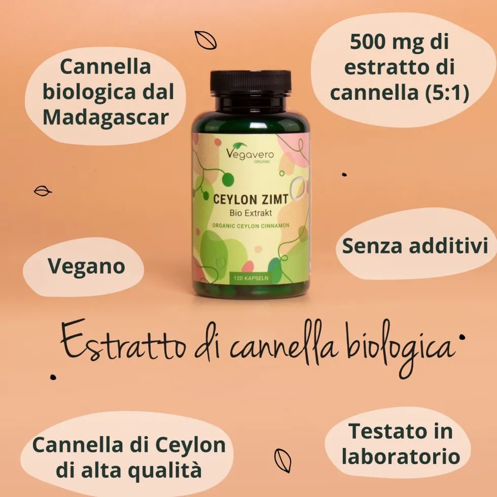 VEGAVERO Cannella Ceylon BIO