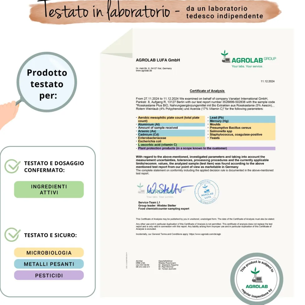 VEGAVERO Ippocastano BIO Plus