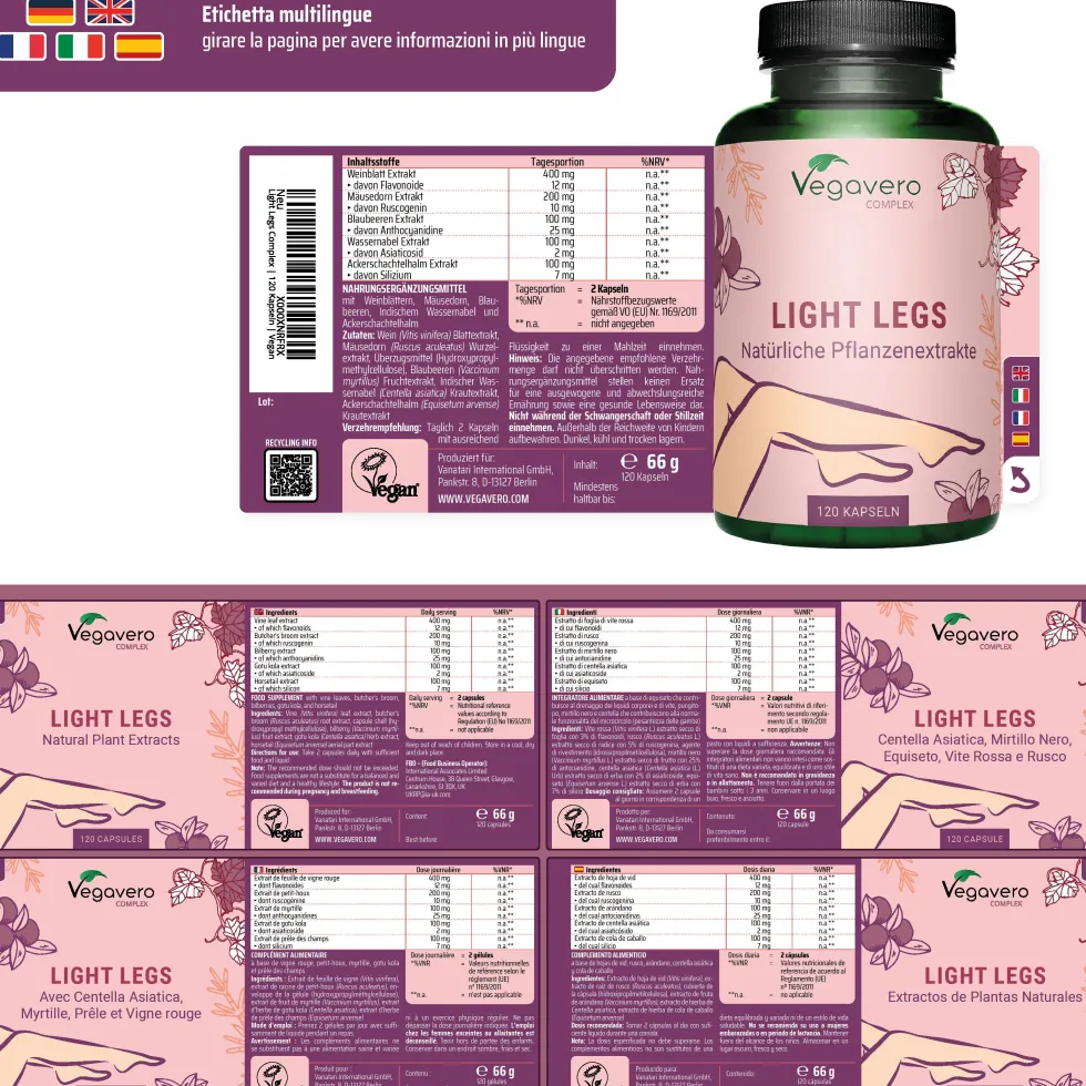 VEGAVERO Light Legs Complex