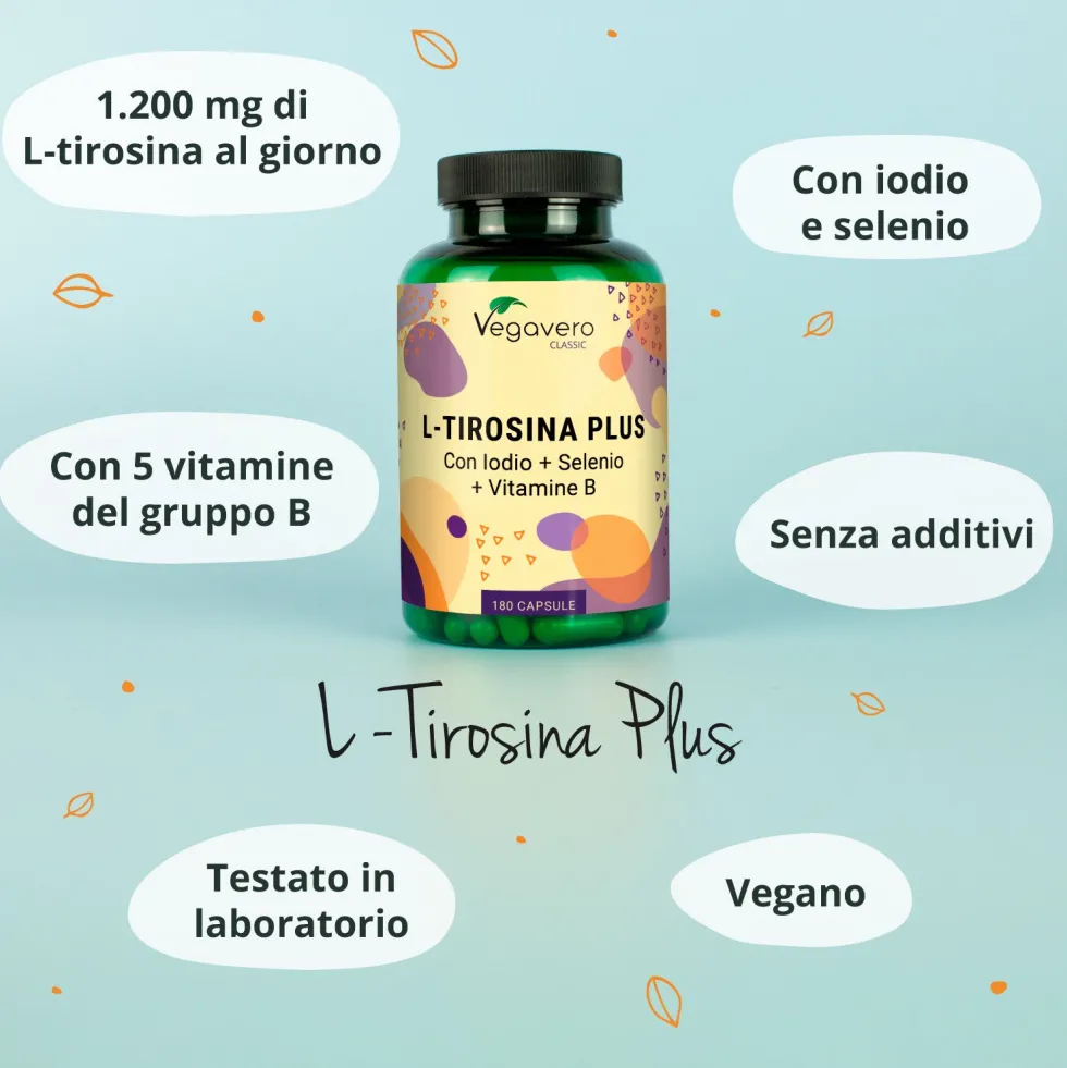 VEGAVERO L-Tirosina Plus