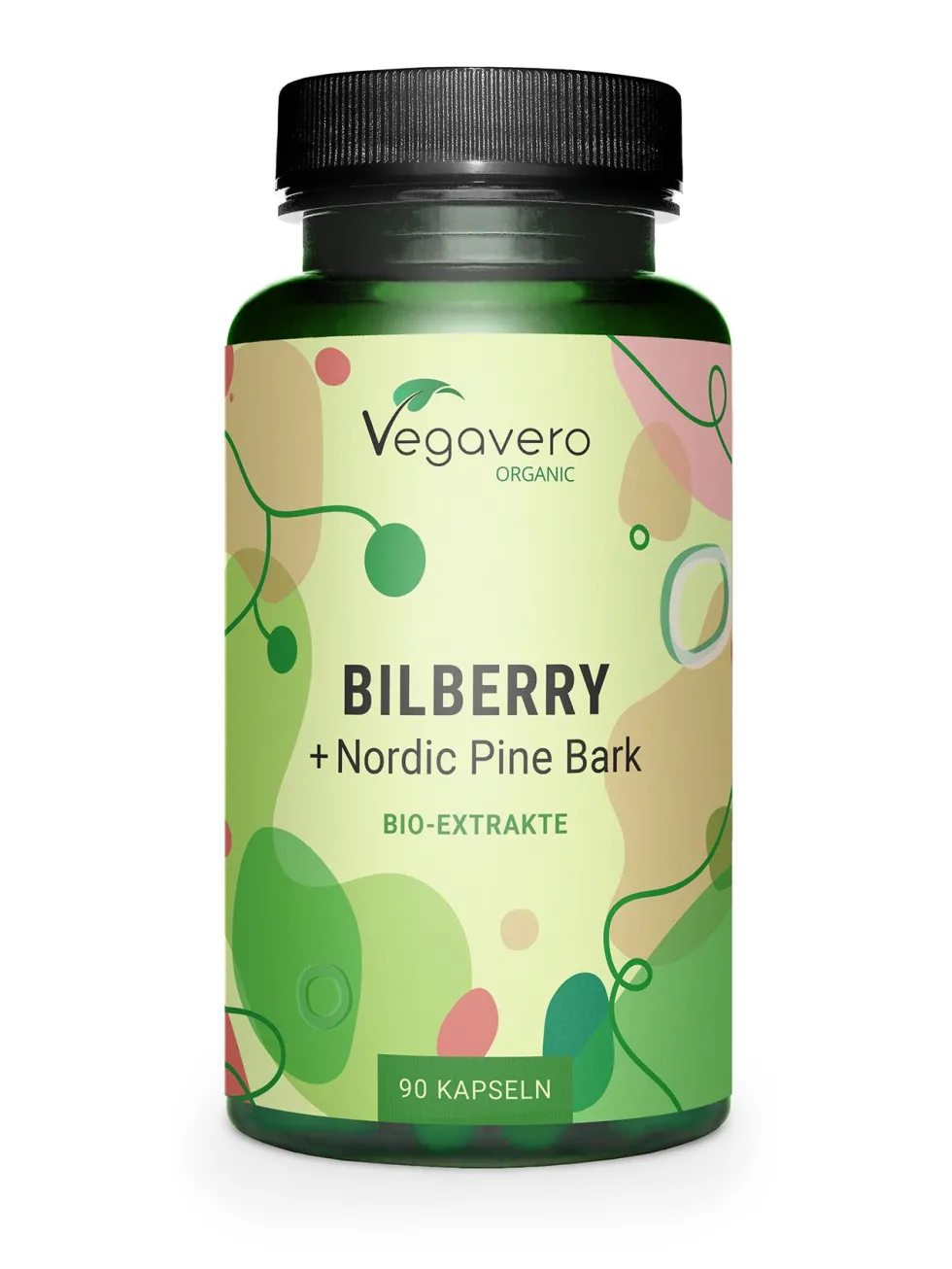 VEGAVERO Mirtillo Nero + Corteccia di Pino BIO,