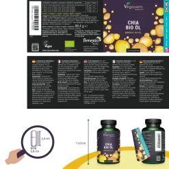 VEGAVERO Olio di Semi di Chia