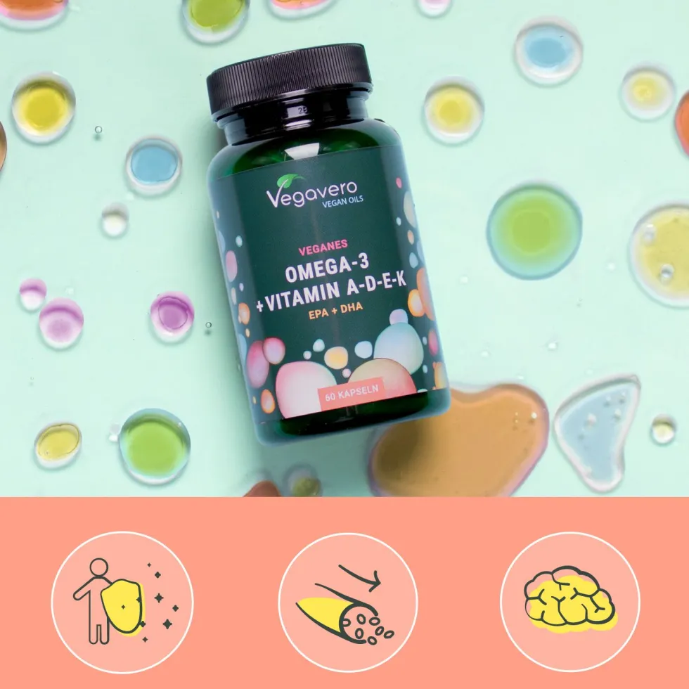 VEGAVERO Omega 3 + ADEK