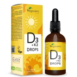 VEGAVERO Vitamina D3 + K2
