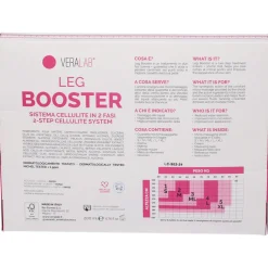 Veralab Leg Booster Trattamento Cellulite in 2 Fasi Taglia S