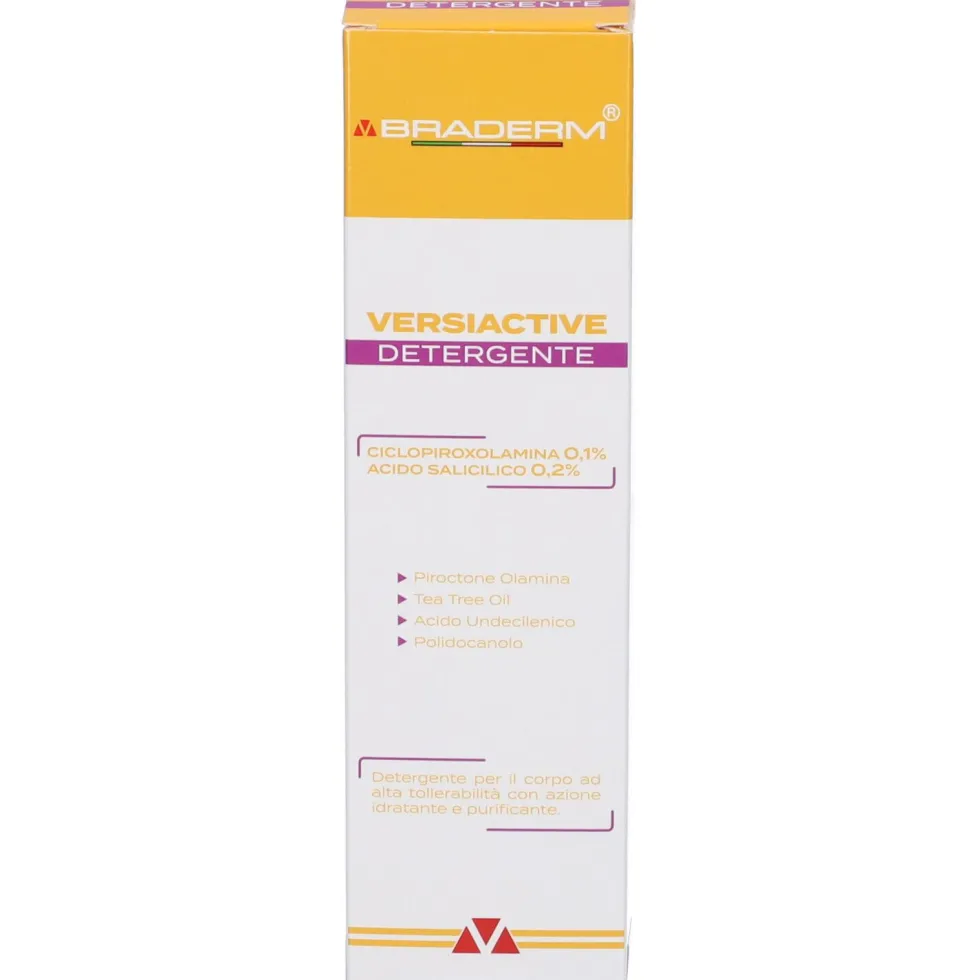Versiactive Detergente Corpo 200 Ml Braderm