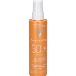 Vichy Capital Soleil Cell Protect Fluido Ultra Leggero Spray protezione SPF 30 200 ml