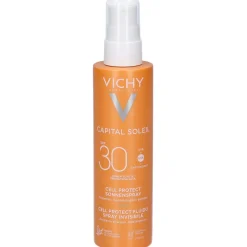Vichy Capital Soleil Cell Protect Fluido Ultra Leggero Spray protezione SPF 30 200 ml
