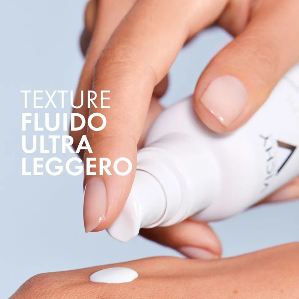 Vichy Capital Soleil UV-Age Daily Fluido Anti-Fotoinvecchiamento per il viso SPF50+ 40 ml + LRP MINI PURE VIT C12 SERUM 10ML GRATIS