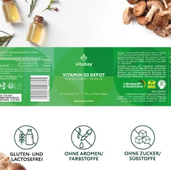 Vitabay Vitamina D3 10000 U.I. a rilascio prolungato