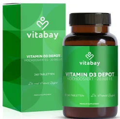 Vitabay Vitamina D3 20000 U.I. a rilascio prolungato
