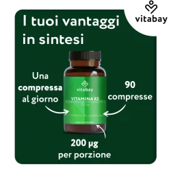 Vitabay Vitamina K2 200 µg