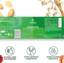 Vitabay Vitamina K2 100 µg