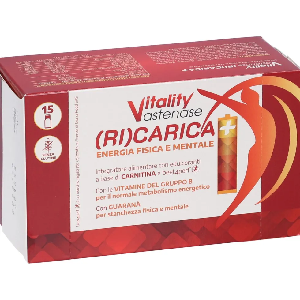 Vitality Astenase Ricarica+ Flaconcini