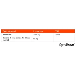 Vitamina C 1000 mg acido L-ascorbico compresse
