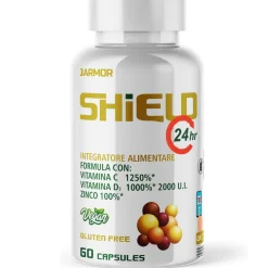 Vitamina C 1000mg + D3 + Zinco 60 Capsule | Immunitario Pelle Ossa e Energia