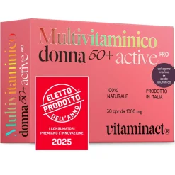 Vitaminact - Multivitaminico per donna 50 anni Active pro