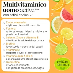 Vitaminact - Multivitaminico Uomo Active Pro