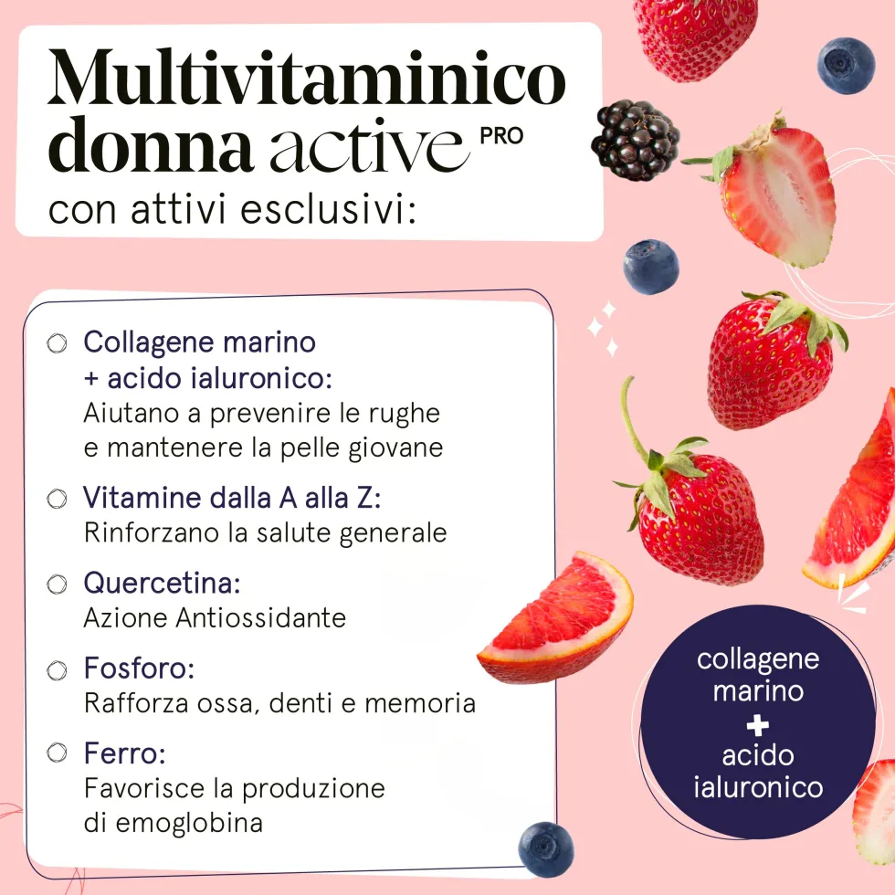 Vitaminact - Multivitaminico Donna Active pro