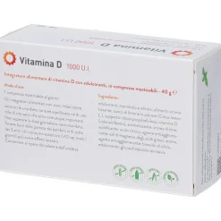 VITAMINA D 1000 UI Compresse Masticabili