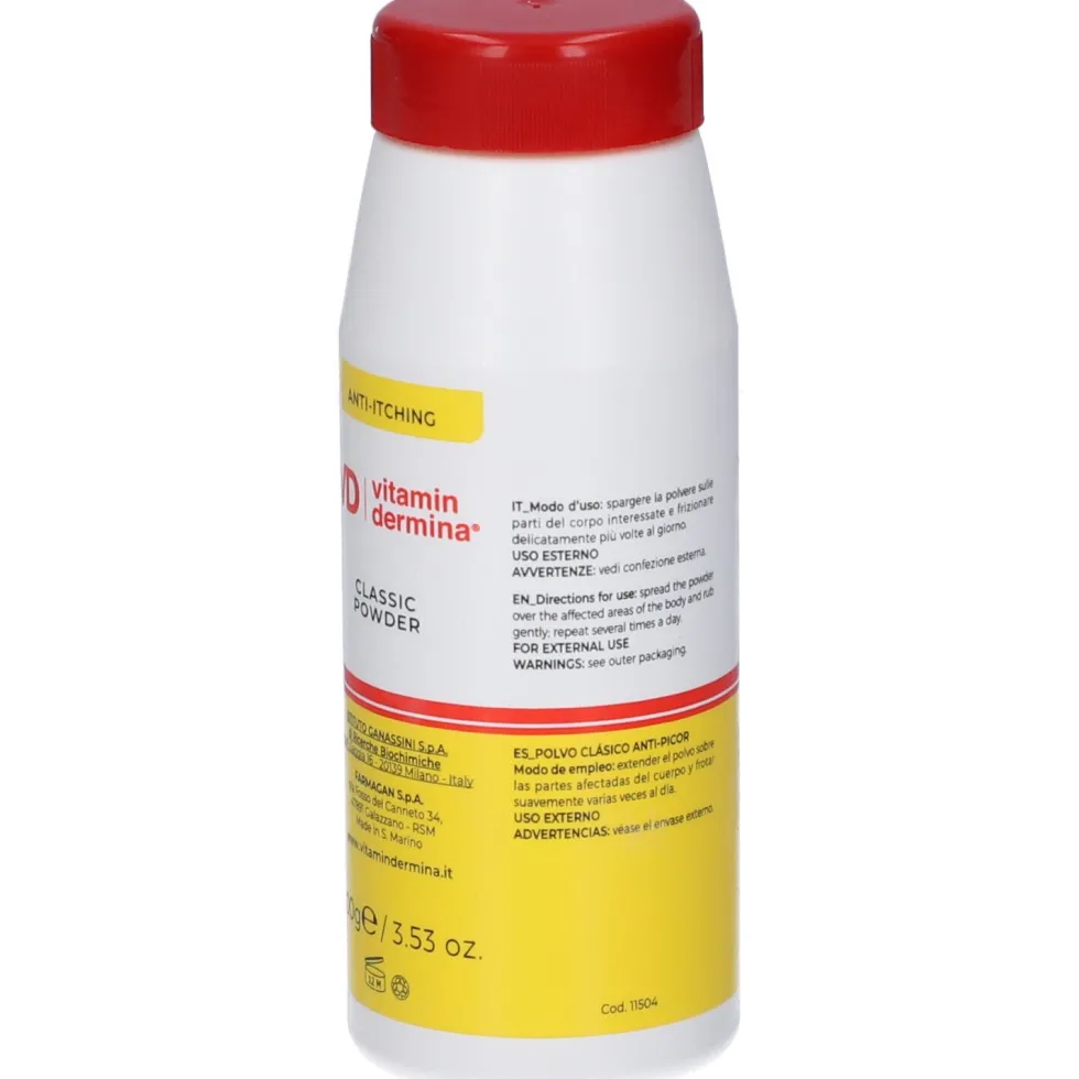 Vitamin Dermina Polvere Classica Antiprurito Protettiva