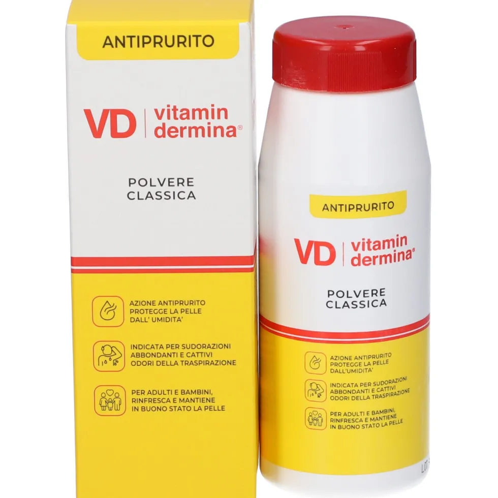 Vitamin Dermina Polvere Classica Antiprurito Protettiva
