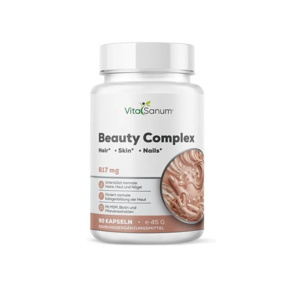 VitaSanum® Beauty Complex - MSM, Biotin, zinco & vitamina C