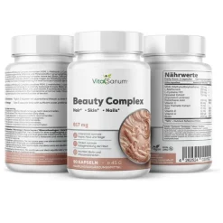 VitaSanum® Beauty Complex - MSM, Biotin, zinco & vitamina C