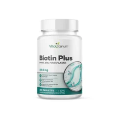 VitaSanum®- Biotine Plus + zinco + acido folico + selenio