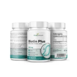 VitaSanum®- Biotine Plus + zinco + acido folico + selenio