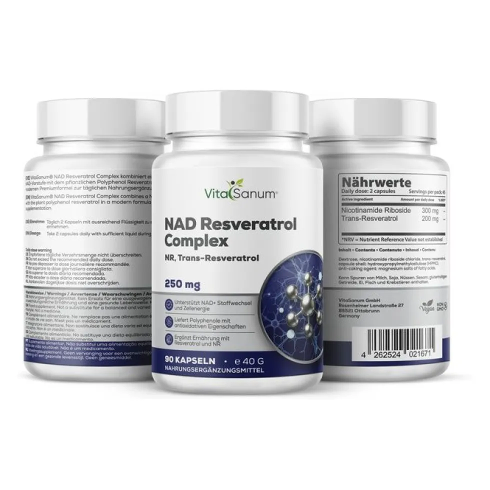 VitaSanum® NAD Resveratrol Complex