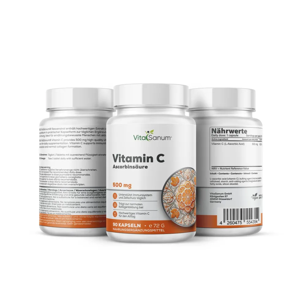 VitaSanum® Vitamina C + bioflavonoidi di agrumi